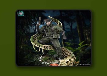 Kaidan – Naked Snake – 3D Print Model STL