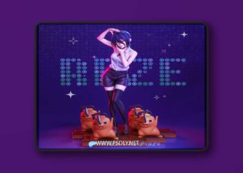 Kuru Figure – Chainsaw Man – Reze – 3D Print Model