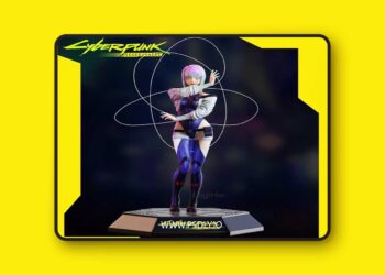 LUCY Cyberpunk Edgerunners – 3D Print Model STL