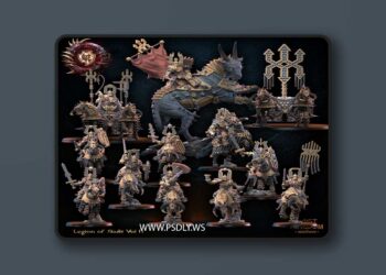 Lost Kingdom Miniatures – Legion of Skulls Vol II – 3D Print Model