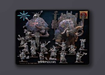 Lost Kingdom Miniatures – Warriors of the Dark Gods Vol. 4 – 3D Print Model
