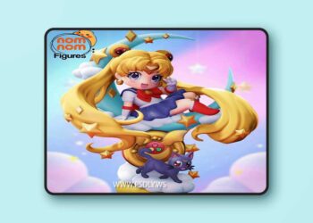 Nomnom Figures – Chibi Sailor Moon – 3D Print Model STL