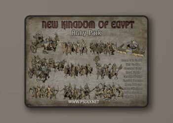 Red Copper Minis – Kingdom of Egypt Army Pack 28mm – 3D Print Model