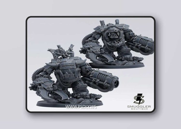 Smuggler Boutique – Ragegutta Mega Armor – 3D Print Model 1 Smuggler Boutique – Ragegutta Mega Armor – 3D Print Model