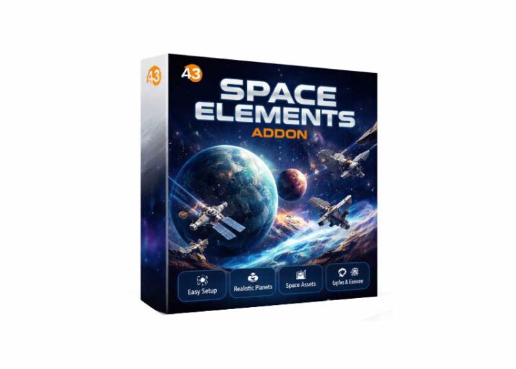 Space Elements Addon v1.0.0 for Blender 1 Space Elements Addon v1.0.0 for Blender