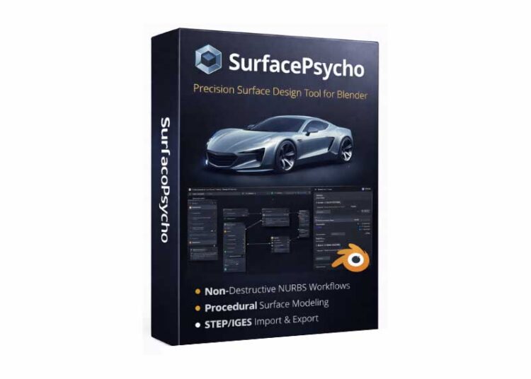SurfacePsycho v3.0.20 for Blender 1 SurfacePsycho v0.9.4 for Blender