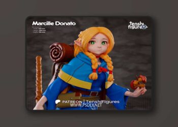 Tenshi Figures – Marcille Donato – Dungeon Meshi – 3D Print Model