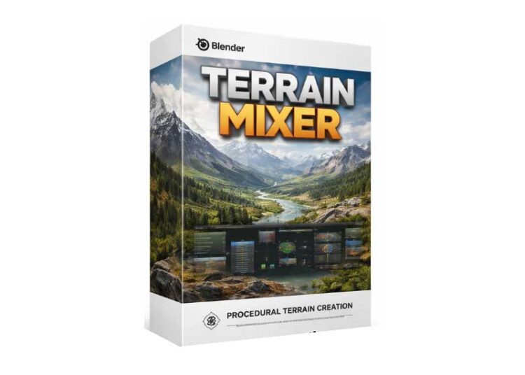 Terrain Mixer v3.1.1 for Blender 1 Terrain Mixer v3.1.1 for Blender