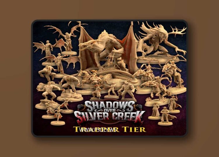 The Dragon Trappers Lodge – Shadows Over Silver Creek – 3D Print Model 1 The Dragon Trappers Lodge – Shadows Over Silver Creek – 3D Print Model