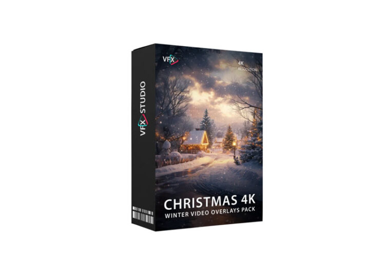 VfxStudio - Christmas 4k Winter Video Overlays Pack 1 VfxStudio - Christmas 4k Winter Video Overlays Pack