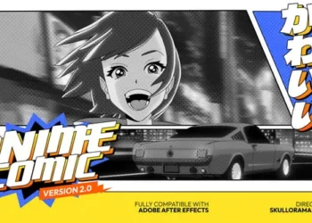Videohive Anime Comic Titles V2 62047932