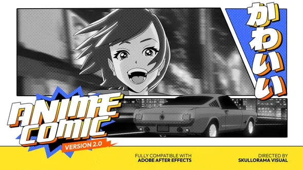 Videohive - Anime Comic Titles V2 - 62047932 1 Videohive Anime Comic Titles V2 62047932