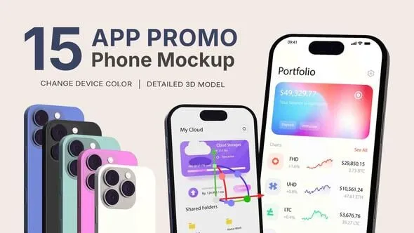 Videohive - App Promo Phone Mockup - 61853506 1 Videohive App Promo Phone Mockup 61853506
