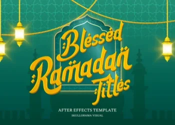 Videohive Blassed Ramadan Titles 61890760