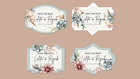 Videohive - Label Flower Titles - 61791565 1 Videohive Label Flower Titles 61791565