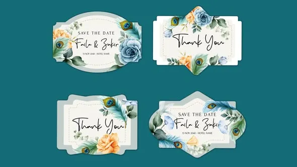 Videohive - Label Flower Titles - 61903121 1 Videohive Label Flower Titles 61903121
