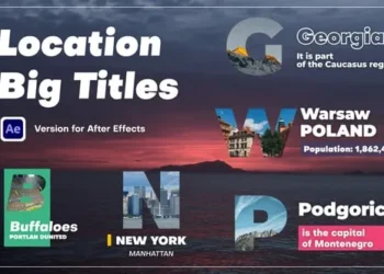 Videohive Location Big Titles 61791630