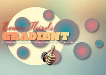 Videohive Social Gradient Lower Thirds 59832011