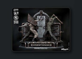 Wicked – Silent Hill 2 Diorama Diorama – 3D Print Model STL