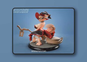 Witch Diane Foxington – 3D Print Model STL