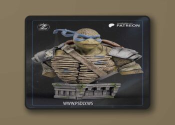 Zenith Studios – Leonardo Bust – 3D Print Model STL