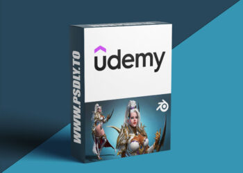 3D Female Armored Assassin in Blender course