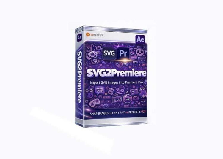 Aescripts - SVG2Premiere v1.0 1 Aescripts SVG2Premiere v1.0
