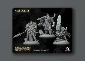 Archvillain Games – Archvillain Society Vol XLII – 3D Print Model