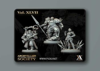 Archvillain Games – Archvillain Society Vol. XLVII – 3D Print Model