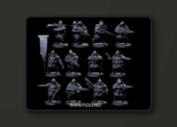 Autoguns Mage Hunters – 3D Print Model