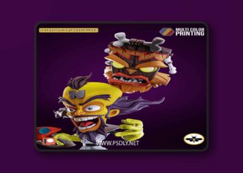 Bee Figures – Dr. Neo Cortex – 3D Print Model