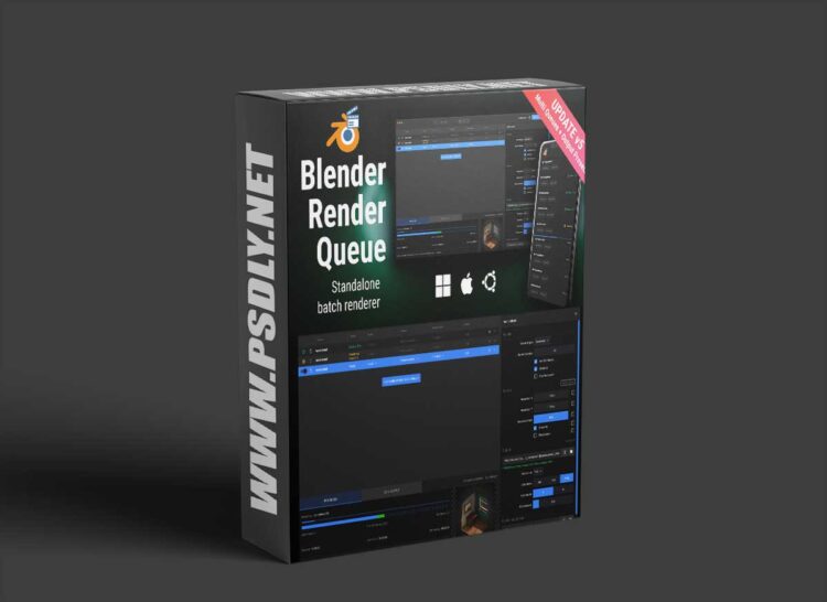 Superhivemarket - Blender Render Queue v5.2.3 Pro 1 Blender Render Queue v5.2.3 Pro
