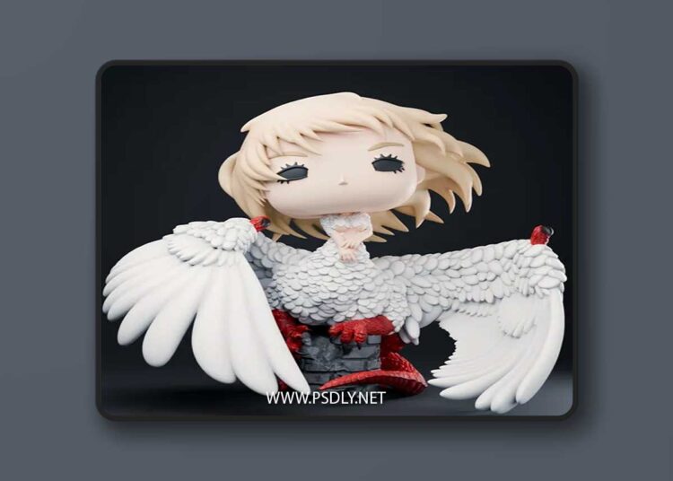 Chibi Land Figures – Falin – Dungeon Meshi – Chibi – 3D Print Model STL 1 Chibi Land Figures – Falin – Dungeon Meshi – Chibi – 3D Print Model STL