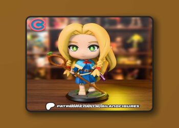 Chibi Land Figures – Marcille – Dungeon Meshi – Chibi – 3D Print Model STL