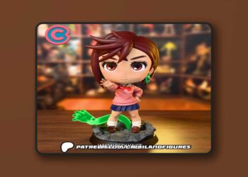 Chibi Land Figures – Momo Ayase – Dandadan – Chibi – 3D Print Model STL