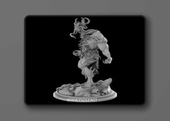 Demonic Eater 3D print Model