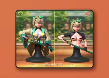 Double Vertex – Kazama Iroha – Hololive JP Bust – 3D Print Model STL