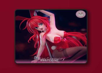 Eggma Studios – High School DxD – Rias Gremory – 3D Print Model