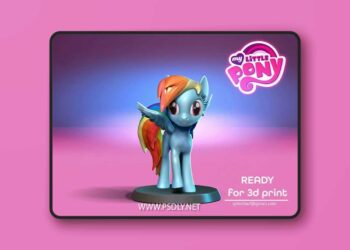 Friendship is Magic – Rainbow Dash – 3D Print