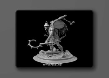 Giant warrior Carrier 3D print Model