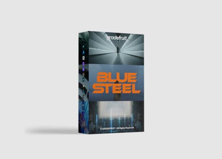 GradeFruit - Blue Steel LUTs & LR Presets 1 GradeFruit Blue Steel LUTs LR Presets