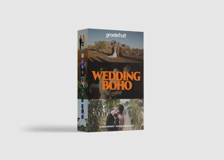 GradeFruit - Wedding Boho LUTs & LR Presets 1 GradeFruit Wedding Boho LUTs LR Presets