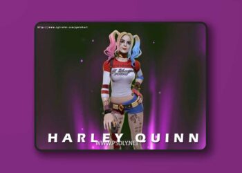 Harley Quinn Statue – Statue 3D print model fanart