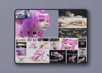Lilith – Mecha Succubus Human Form Project Files