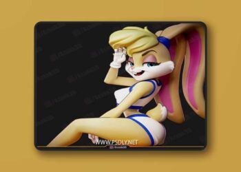 Lola Bunny Space Jam 3D print Model