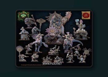 Lost Kingdom – Cuetzpal Empire Remastered Vol 2 – 3D Print Model