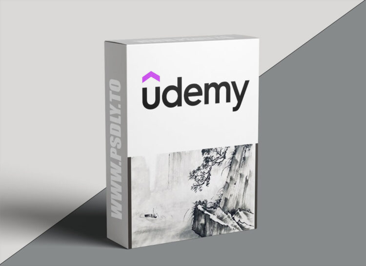 Udemy – Mountain Water Landscape Painting || Ink Painting Sumie 1 Mountain Water Landscape Painting || Ink Painting Sumie