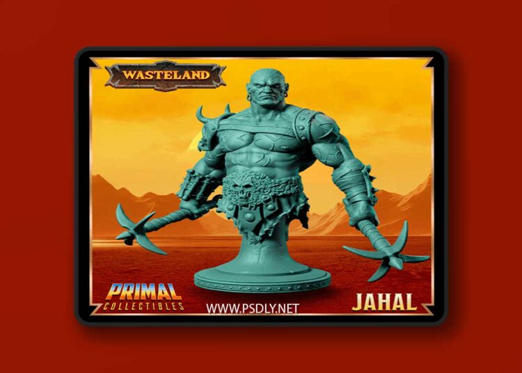 Mul – Jahal Bust – 3D Print Model 1 Mul – Jahal Bust – 3D Print Model
