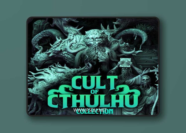 NS Miniatures – Cult of Cthulhu Collection – 3D Print Model 1 NS Miniatures – Cult of Cthulhu Collection – 3D Print Model