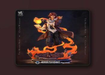 Neko Figurines – Caleb Widogast The Mighty Nein – 3D Print Model STL
